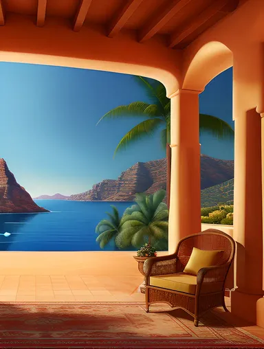 Rastapopoulos' Lavish Mansion with Intricate Details