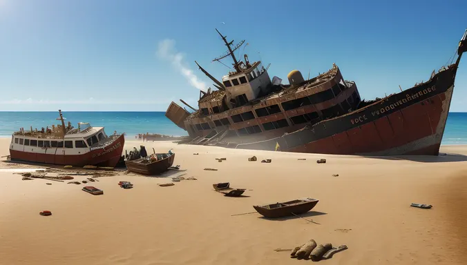 Rastapopoulos' Shipwrecked Crew Scrambles for Survival