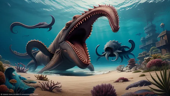 Rastapopoulos Meets Kraken in Epic Sea Battle