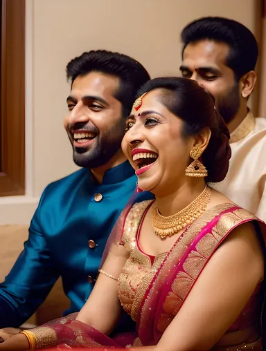 Real Bhabhi's Joyful Moment with Brother-in-Law at Family Gathering