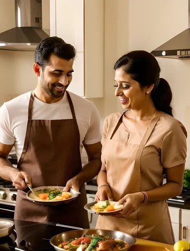 Real Bhabhi Cooks with Brother-in-Law, Bonding Over Food