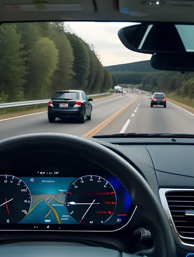 Real-Time Traffic Updates on Dashboard xx emage Display
