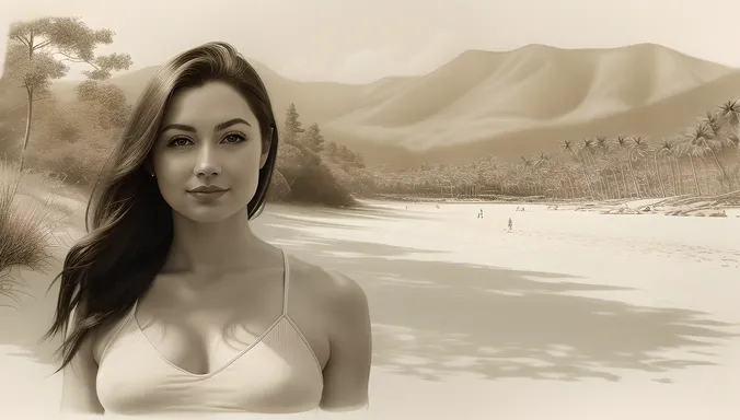 Realistic Person in Natural Setting