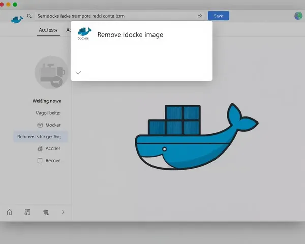 Remove Docker Image with Docker Command