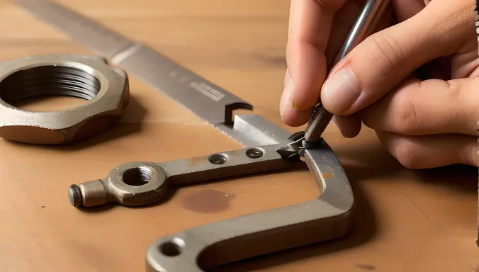 Removing Rusty Bike Nut with Undressing Tool
