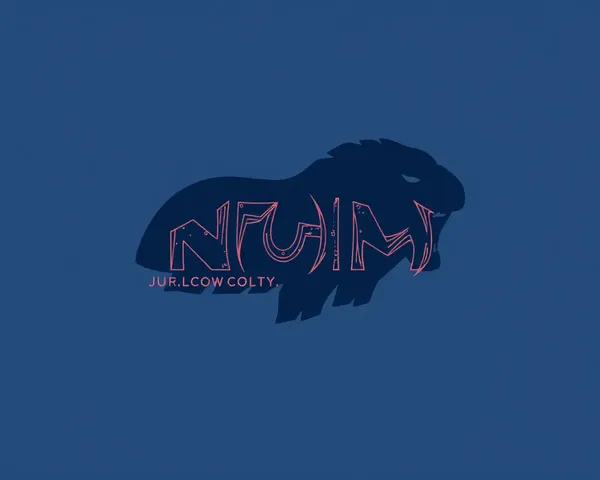 Retro NHM Logo with Distressed Filter