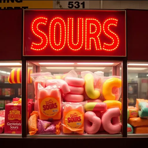 Retro Sours Iconic Candy: A Sweet and Sour Treat