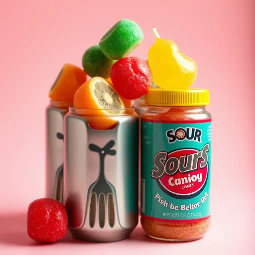 Retro Sours Iconic Candy: Sour and Sweet Memories