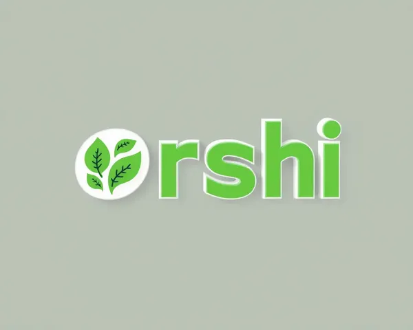 Rishi Logo 3D: Sustainable Fashion Leaf Pattern Design