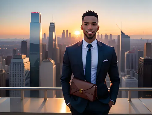 Rodney Hilton Jr. Portrait: Corporate Success Story