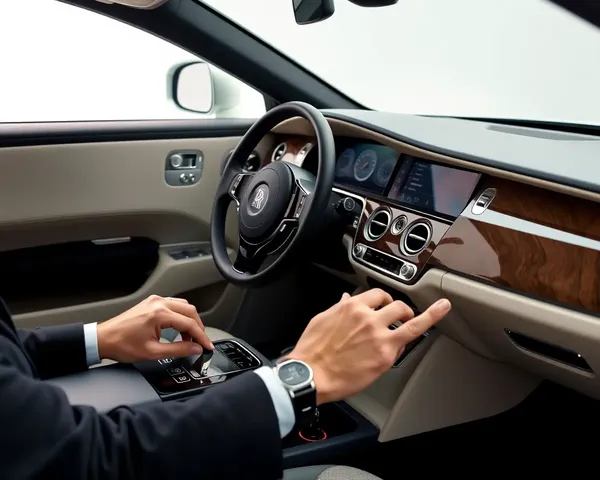 Rolls-Royce Ghost Dashboard with Sleek Modern Design
