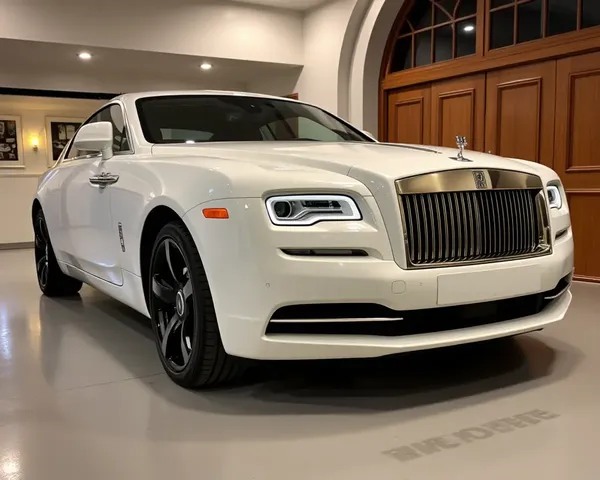 Rolls-Royce Wraith in Luxurious Garage 4K Wallpaper