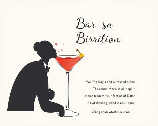 Romantic Couple Barsa Invitation Card with Soft Pastels