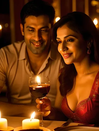 Romantic Dinner Date for Bhabhi and Husband