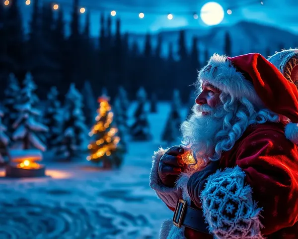 Santa Images Bring Joy to Children