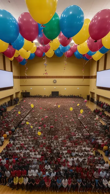 School Celebrates CBSE Results 2025 with Balloons and Streamers