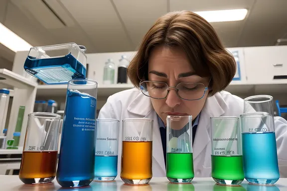 Scientist Dozing Off with Groundbreaking Discovery