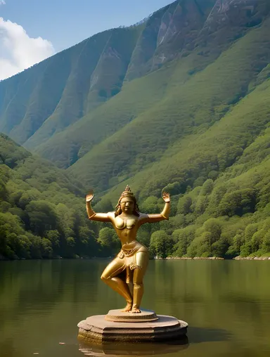 Serene Lord Shiva's Dance in High Resolution Wallpaper
