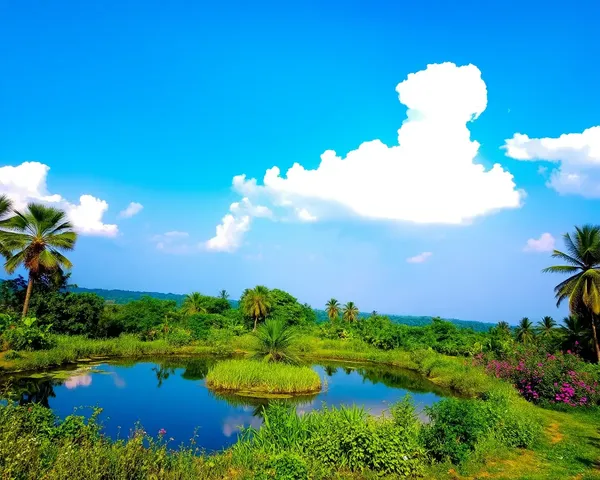 Serene Pani Tanki Landscape with Peaceful Blue Sky