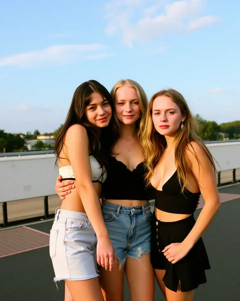 Sexy Candid Teens Share Unedited Moments Online