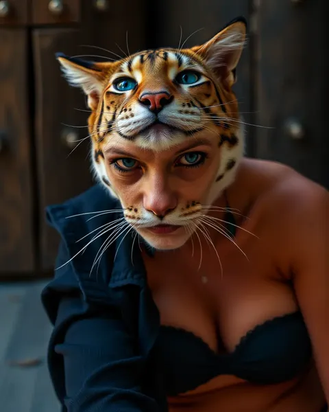 Sexy Cougar: A Scorching Hot and Alluring Feline Beauty