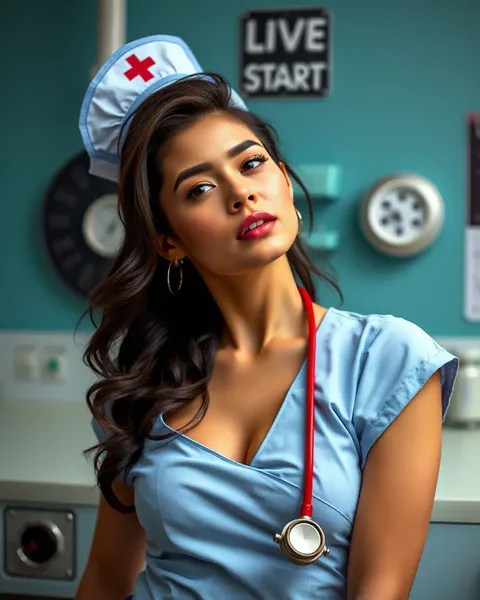 Sexy Nurse Wins Hearts