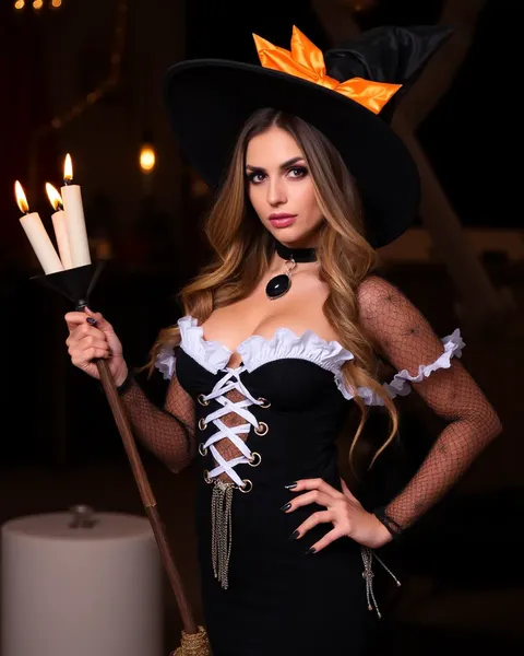 Sexy Witch Costume for Cosplay Enthusiasts