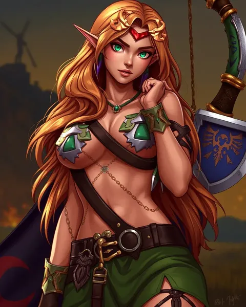 Sexy Zelda: A Heroine of Epic Quests and Adventure