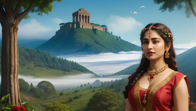 Shakuntala's Majestic Nature Connection