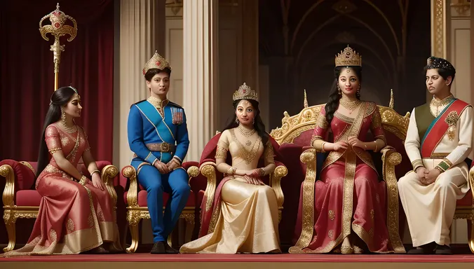Shakuntala's Regal Authority as Queen