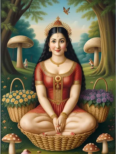 Shakuntala's Whimsical Fairy Garden Adventure Images