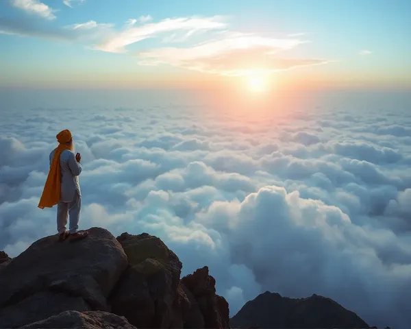 Shaniwar Wale Baba Overlooking Sunrise Splendor