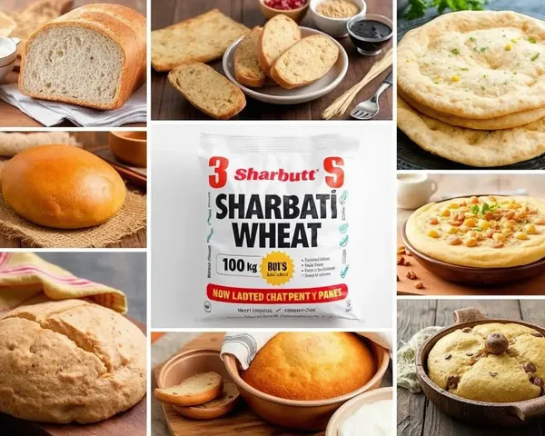 Sharbati Wheat Used in Various Baked Goods with 100 kg Bag