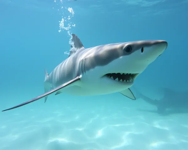 Shark Image: Fearsome Representation of Sea's Deadly Beauty