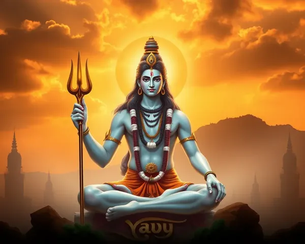 Shiva Images Good Morning: Good Morning with Shiva Images Displayed