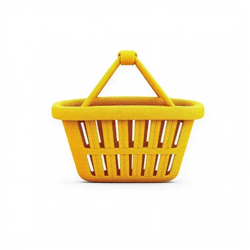 Shopping Basket Icon in E-commerce Platform Design