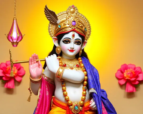 Shri Krishna Image: Shri Krishna Image Worshiped Daily