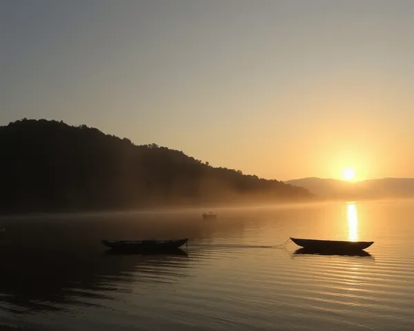 Shukrawar Lake Good Morning Photo: Serene Morning Scene Unfolds