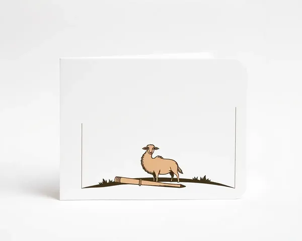 Simple Elegant Varshitap Parna Illustration on White Background