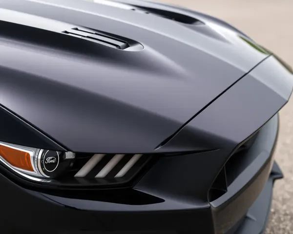 Sleek Aerodynamic Design of 2022 Mustang Shelby GT500