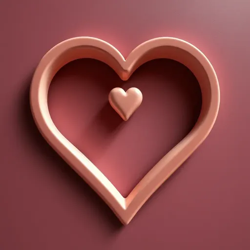 Small Heart Icon: Iconic Representation of Love and Kindness