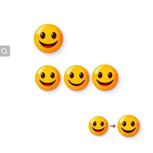 Smiley Icons for Text Messaging and Emotions