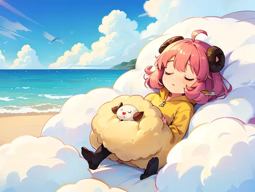 Snoozle the Cartoon Character's Cloudy Slumber Zzz
