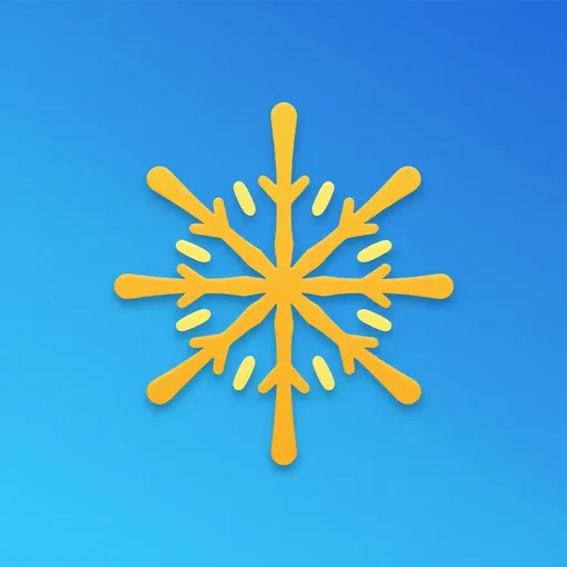 Snowflake Icon: Winter Weather Symbolism Explained