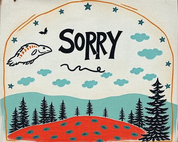 Sorry Image: An Apologetic Visual Statement