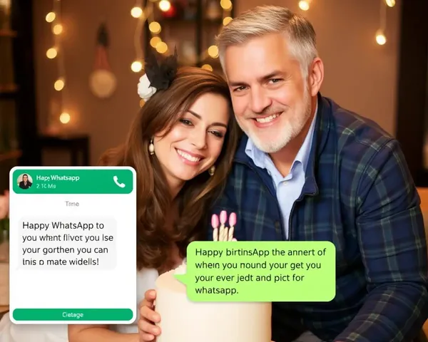Special Occasion Couple's WhatsApp Heartfelt Message