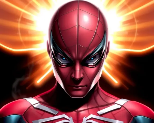Spider-Man Spider-Sense Alert with Glowing Aura PNG