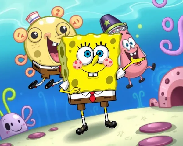 Spongebob Squarepants' Iconic Character Images Revealed