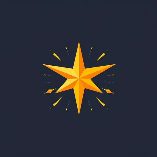 Star Text Icon Summary