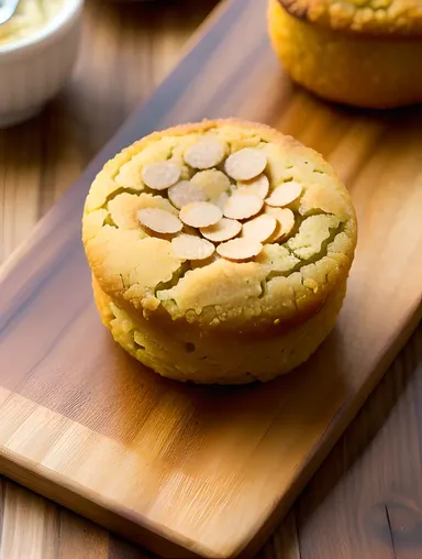 Steaming Hot Laddu with Golden Brown Crust PNG